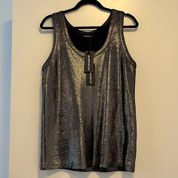 🐠 BNWT - ANNE DEMEULEMEESTER Luxe Top - Picture 1 of 7